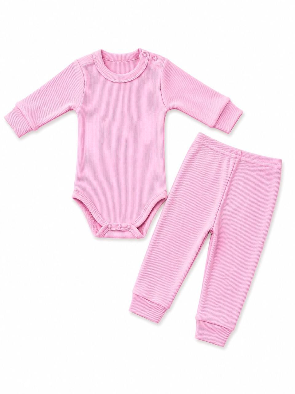Conjunto Canelado Essencial – Body + Calça